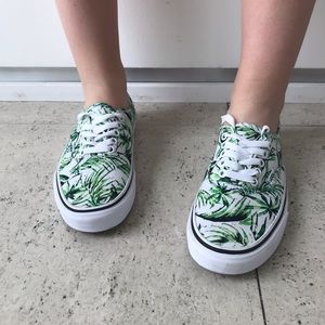 Palm Leaf vans